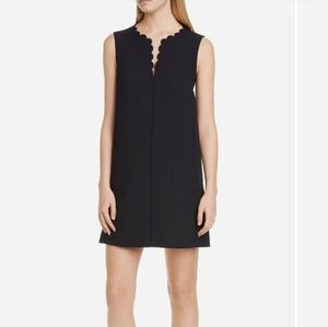 RED Valentino Scallop Mini Dress Size 44